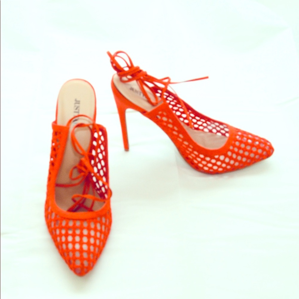 Tangerine Heels